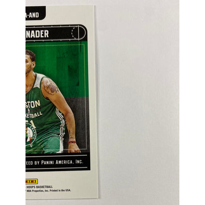 2017-18 Hoops Abdel Nader Checkerboard Auto