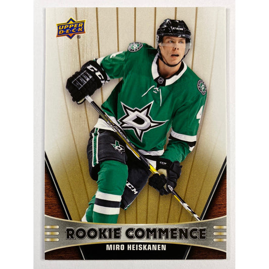 2018-19 Upper Deck Series 2 Miró Heiskanen Rookie Commence