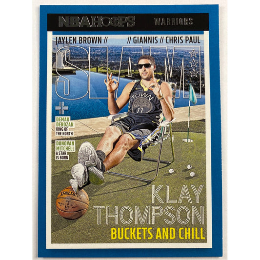 2021-22 Hoops Klay Thompson Slam 2018