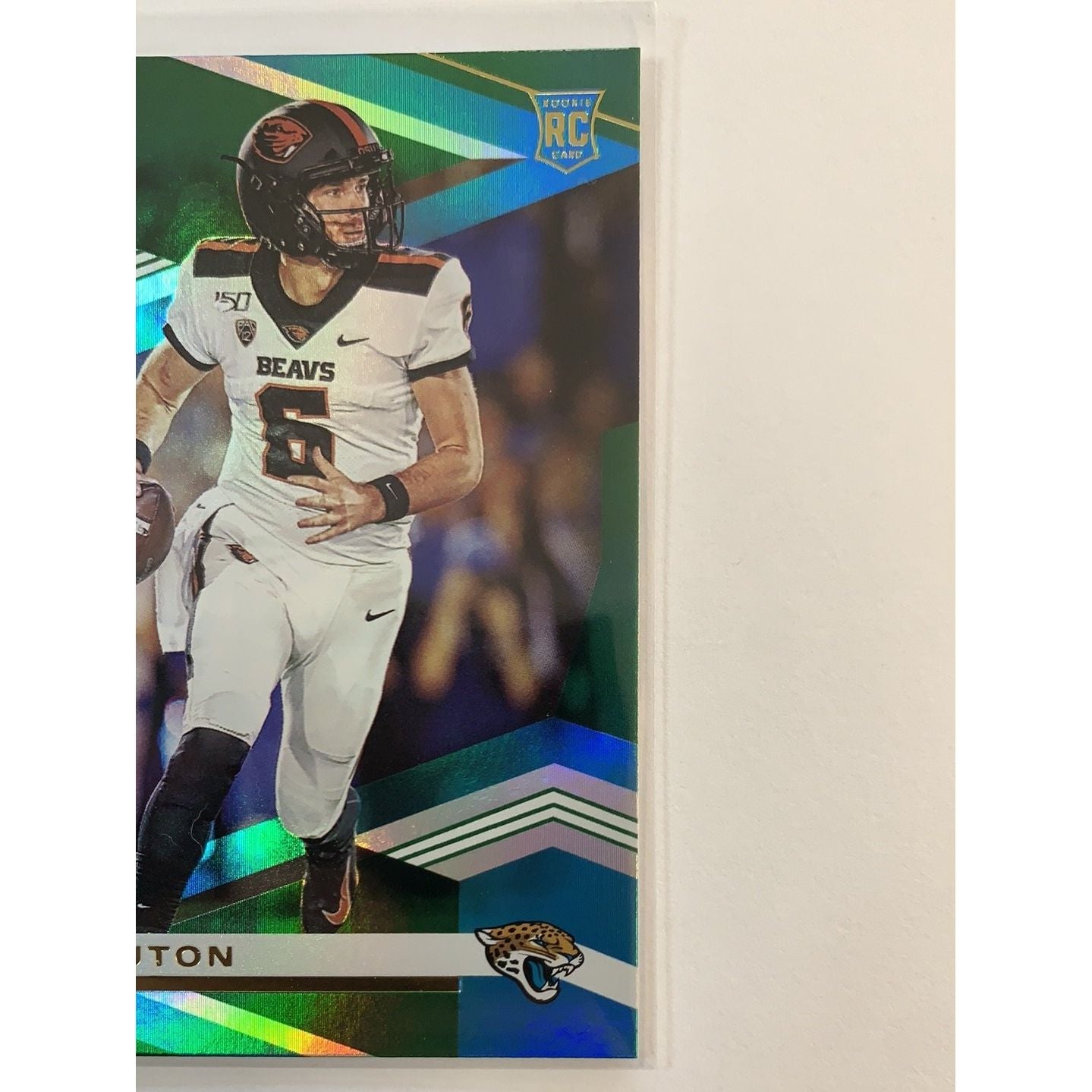  2020 Donruss Elite Jake Luton RC Green Foil  Local Legends Cards & Collectibles