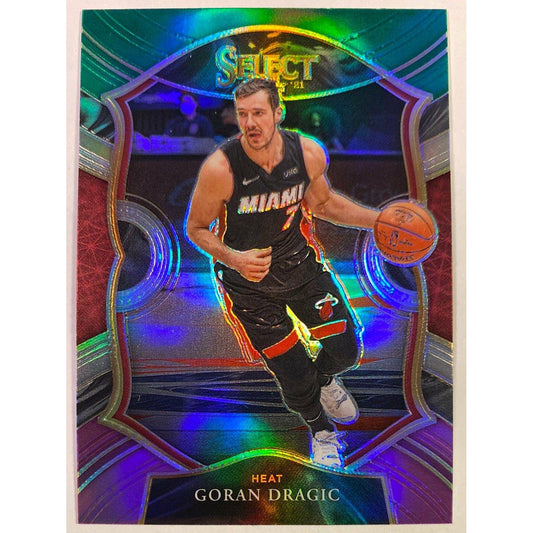  2020-21 Select Concourse Level “Dragon” Goran Dragic Green Purple Holo Prizm  Local Legends Cards & Collectibles