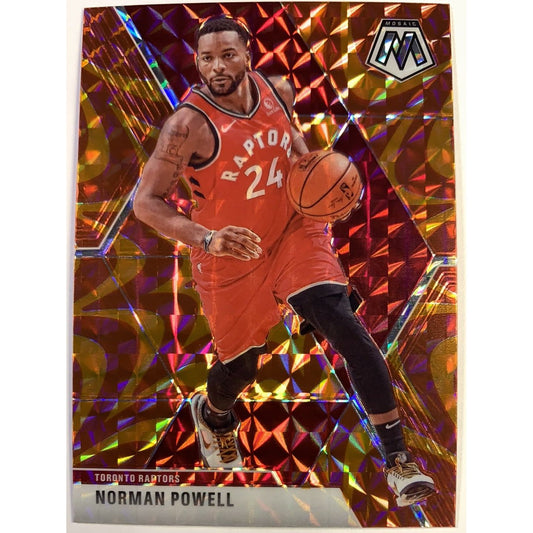  2019-20 Mosaic Norman Powell Orange Reactive Prizm  Local Legends Cards & Collectibles