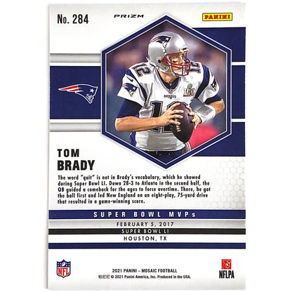 2021 Mosaic Tom Brady Super Bowl MVP’s Pink Camo Mosaic Prizm