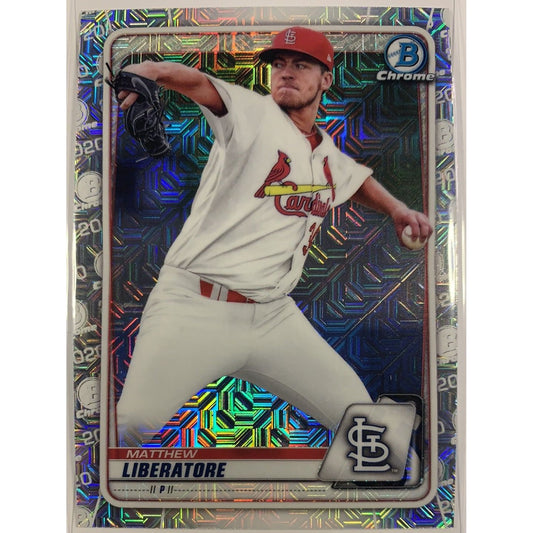  2020 Bowman Chrome Matthew Liberatore Mojo Refractor  Local Legends Cards & Collectibles