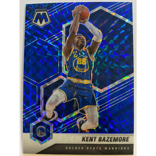 2020-21 Mosaic Kent Bazemore Blue Mosaic Prizm /99