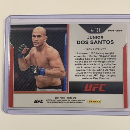  2021 Panini Prizm UFC Junior Dos Santos Green Prizm #131  Local Legends Cards & Collectibles