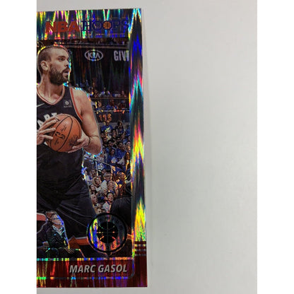  2019-20 Hoops Premium Stock Marc Gasol Hyper Flash Prizm  Local Legends Cards & Collectibles