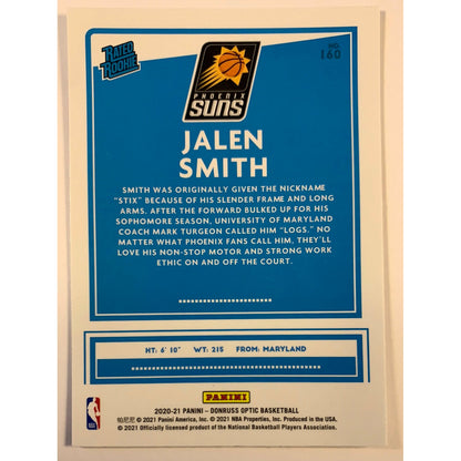 2020-21 Donruss Optic Jalen Smith Rated Rookie