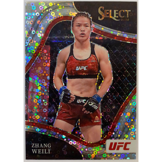 2022 Select Zhang Weili Octagonside Disco Prizm