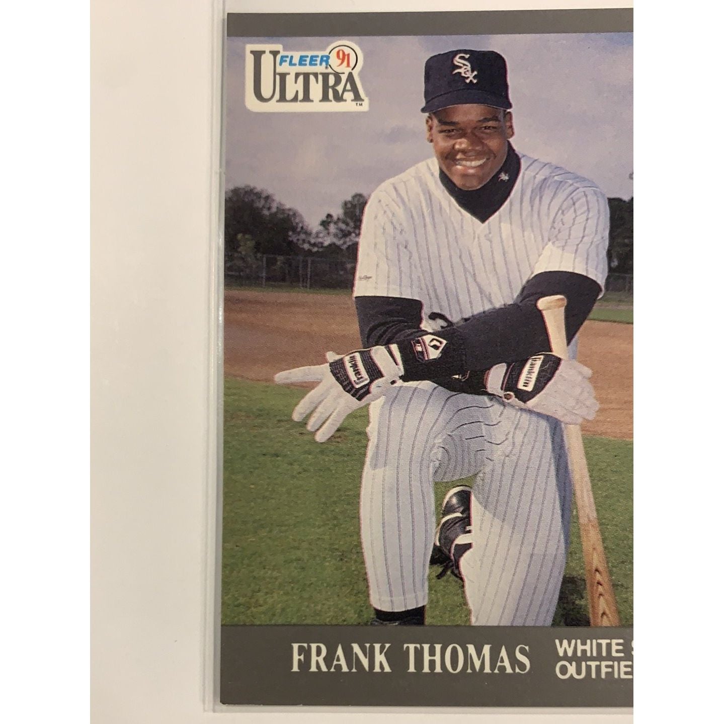  1991 Fleer Ultra Frank Thomas 2nd Year Card  Local Legends Cards & Collectibles