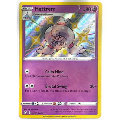 Shining Fates Hattrem Shiny Vault Rare Holo SV055/SV122-Local Legends Cards & Collectibles