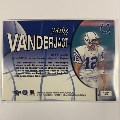  1998 Fleer Brilliants Mike Vanderjegt RC  Local Legends Cards & Collectibles