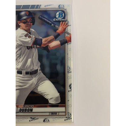  2020 Bowman Chrome Mauricio Dubon RC  Local Legends Cards & Collectibles