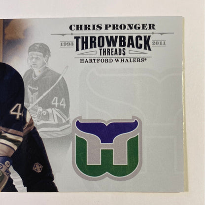  2011-12 Panini Certified Chris Pronger Throwback Threads  Local Legends Cards & Collectibles