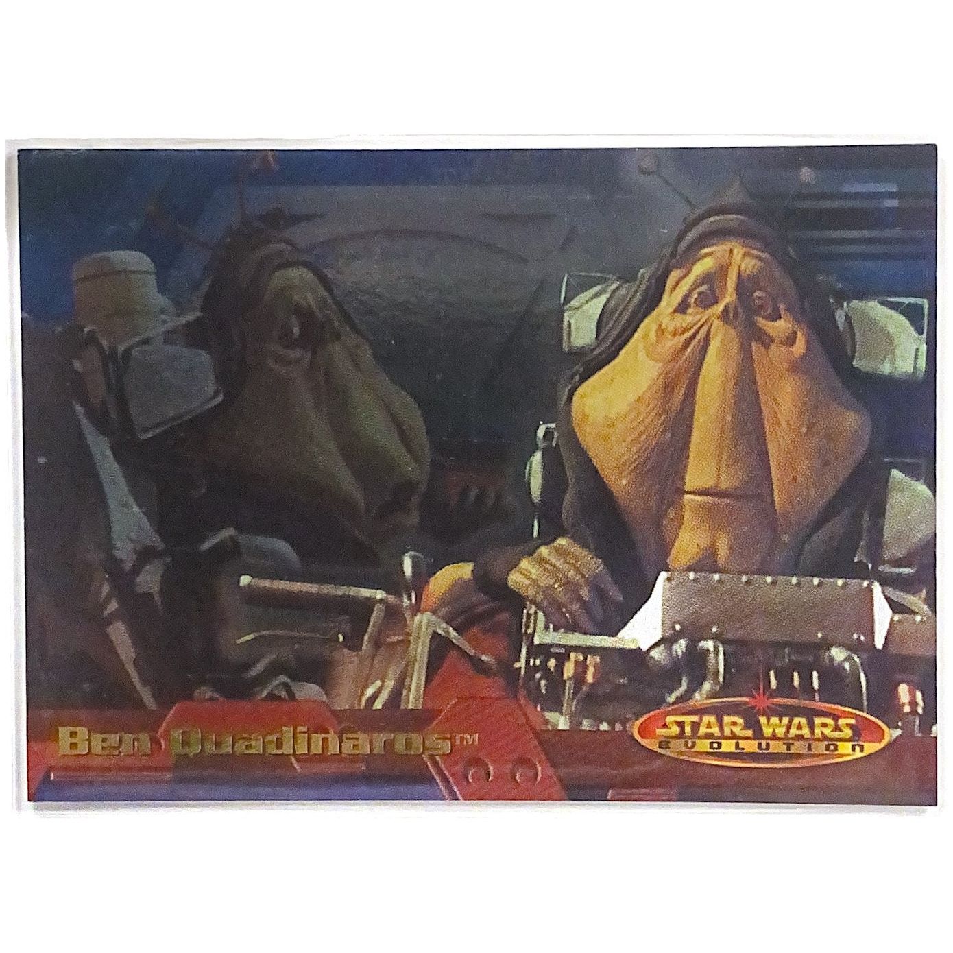  2001 Topps Star Wars Ben Quadinaros Evolution #7  Local Legends Cards & Collectibles