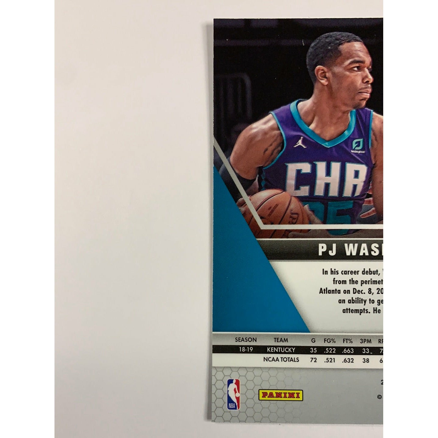 2019-20 Mosaic PJ Washington Jr RC