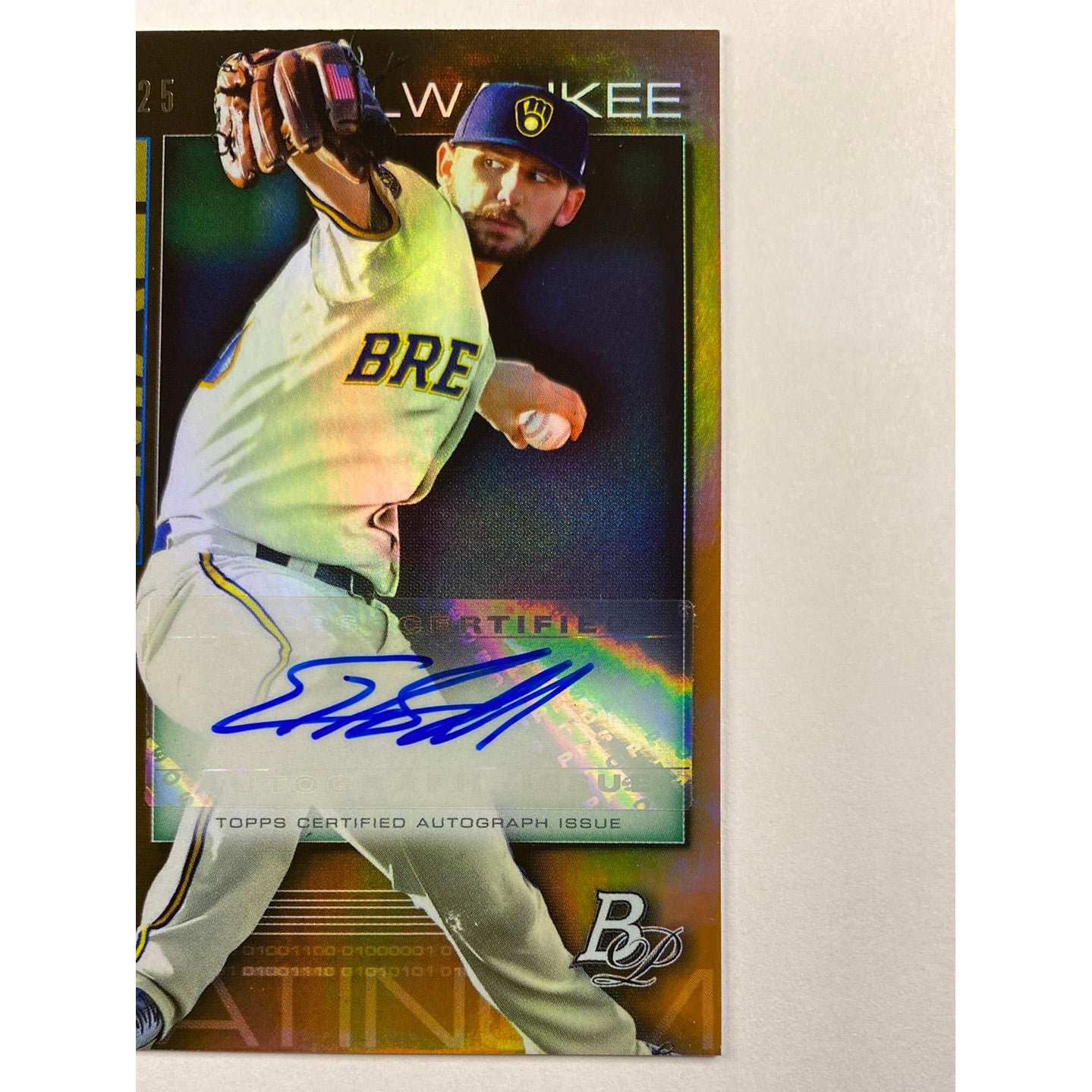 2020 Bowman Platinum Ethan Small Bronze Foil Auto /25