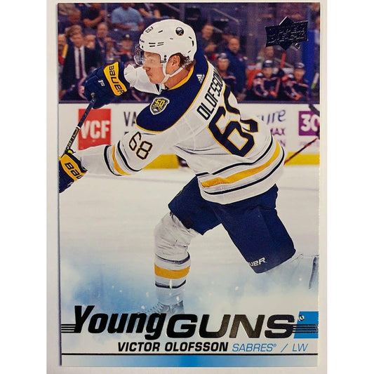 2019-20 Upper Deck Series 1 Victor Olofsson Young Guns