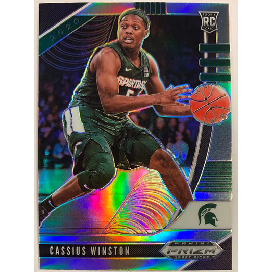 2020 Prizm Draft Picks Cassius Winston Silver Prizm-Local Legends Cards & Collectibles