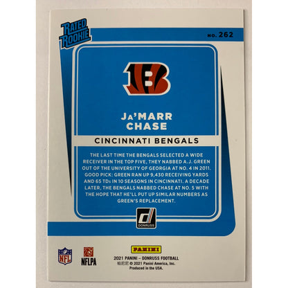 2021 Donruss Ja’marr Chase Rated Rookie