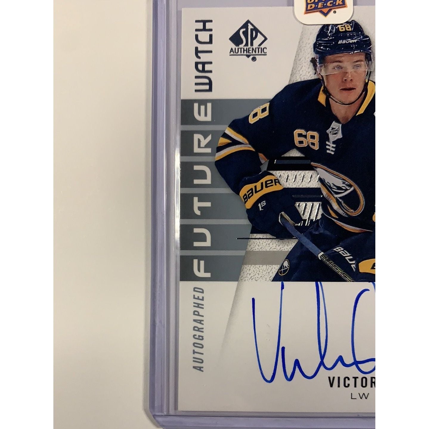  2019-20 SP Authentic Victor Olofsson Future Watch Auto /999  Local Legends Cards & Collectibles