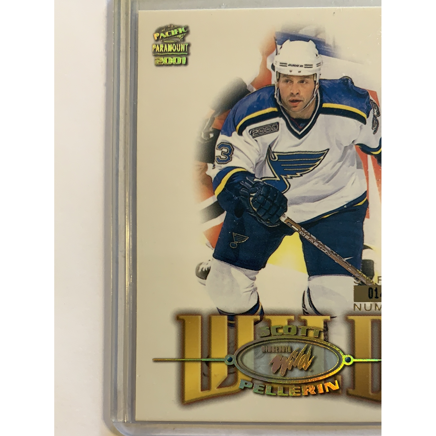  2000-01 Pacific Paramount Scott Pellerin Gold Holo /74  Local Legends Cards & Collectibles