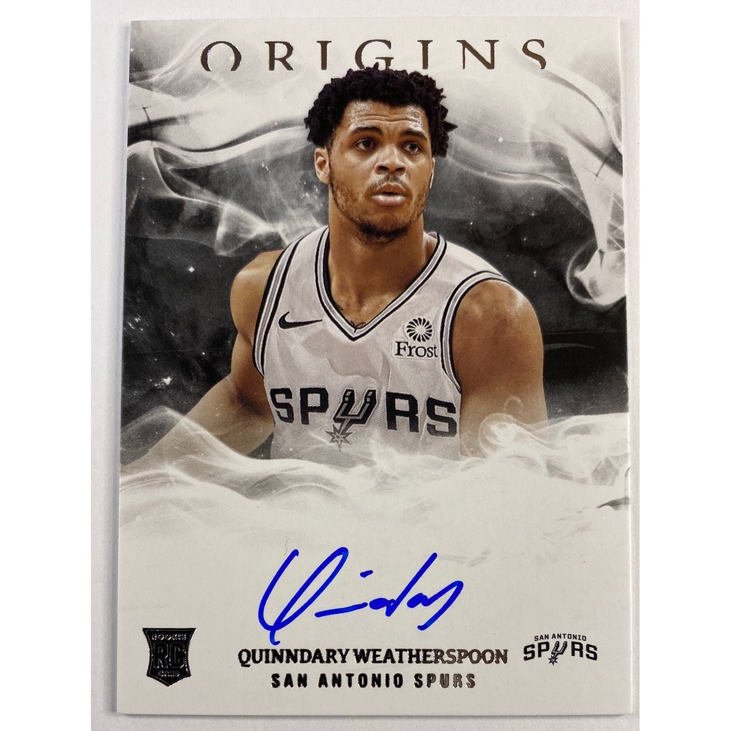 2019-20 Origins Quinndary Weatherspoon Rookie Auto