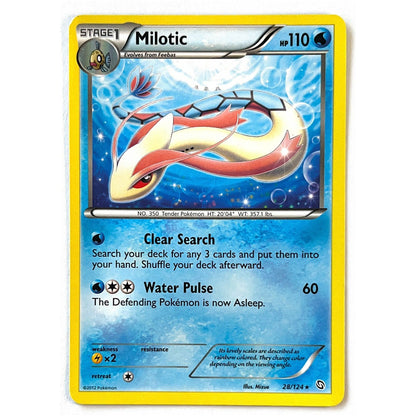 Dragons Exalted Milotic Rare Non-Holo 28/125