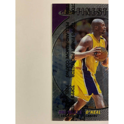 1999-00 Topps Finest Shaquille O’Neal Finest Edge