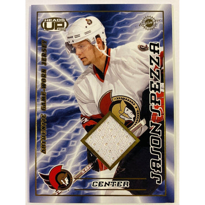 2003-04 Pacific Heads Up Jason Spezza Authentic Game Worn Jersey /500