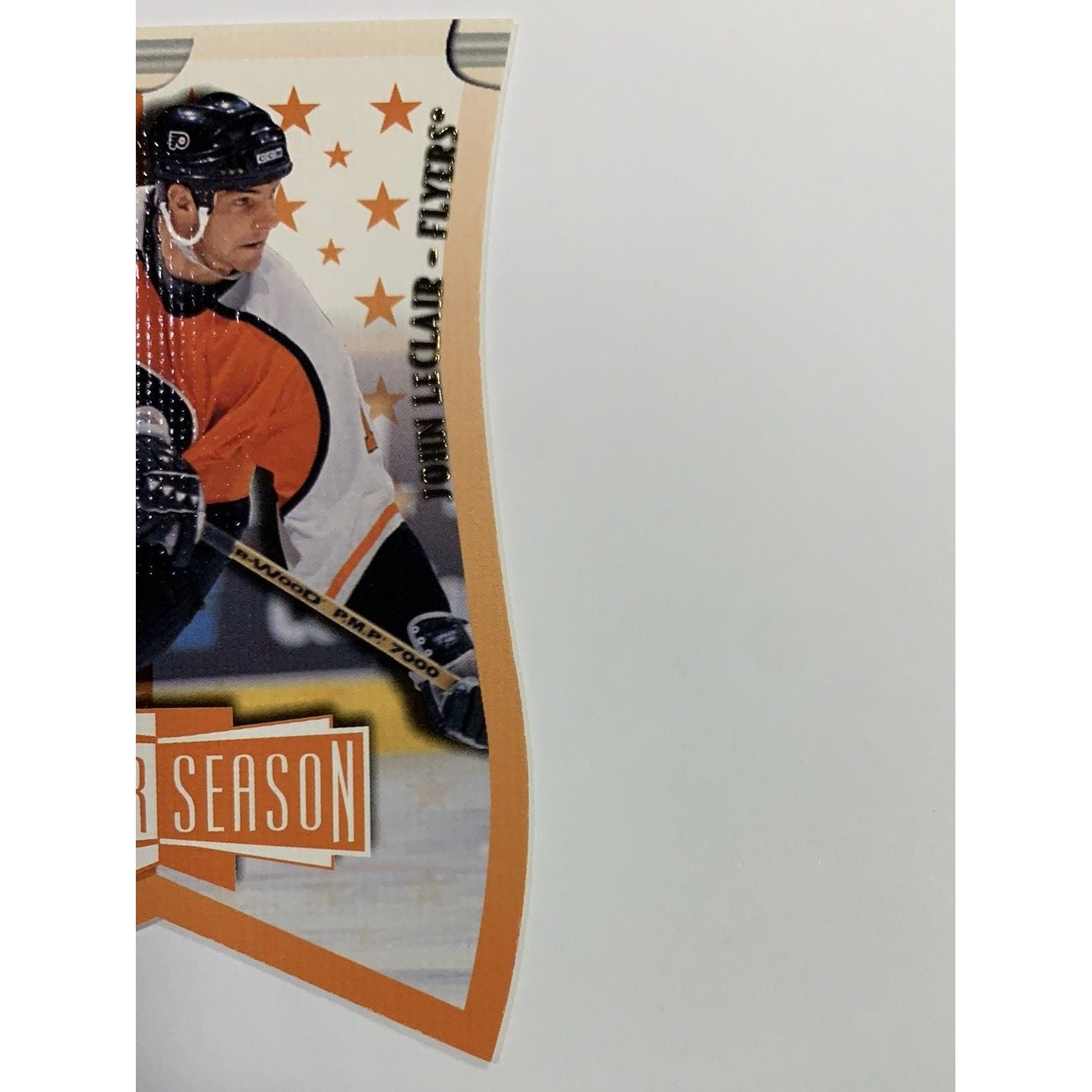  1997 Donruss Leaf John LeClair Banner Season Die Cut /3500  Local Legends Cards & Collectibles