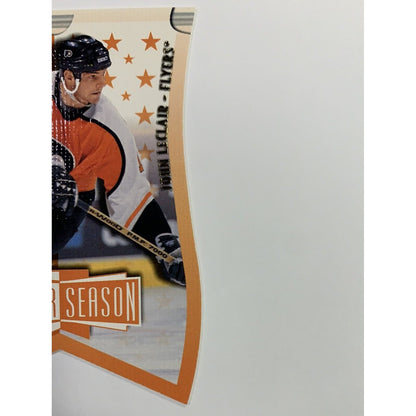  1997 Donruss Leaf John LeClair Banner Season Die Cut /3500  Local Legends Cards & Collectibles