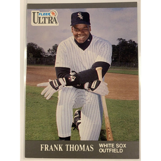  1991 Fleer Ultra Frank Thomas 2nd Year Card  Local Legends Cards & Collectibles