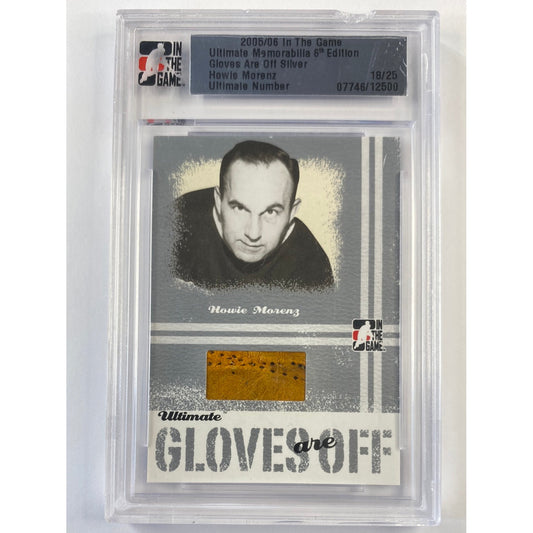 2005-06 In The Game Howie Morenz Gloves Are Off Silver 18/25