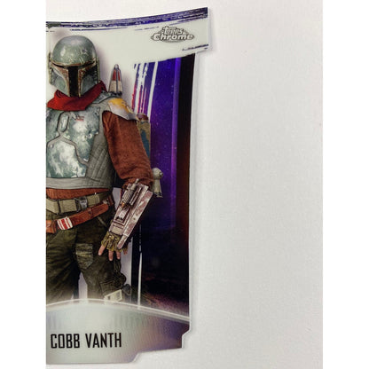 Topps Chrome The Mandalorian Beskar Chrome Die Cut Refractor