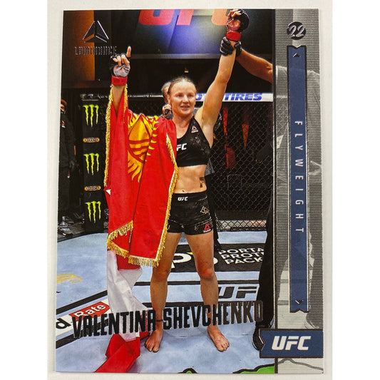 2022 Chronicles Luminance Valentina Shevchenko