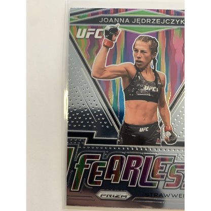  2021 Panini Prizm UFC Joanna Jędrzejczyk Fearless  Local Legends Cards & Collectibles