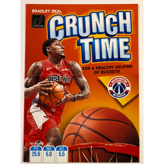  2019-20 Donruss Bradley Beal Crunch Time  Local Legends Cards & Collectibles
