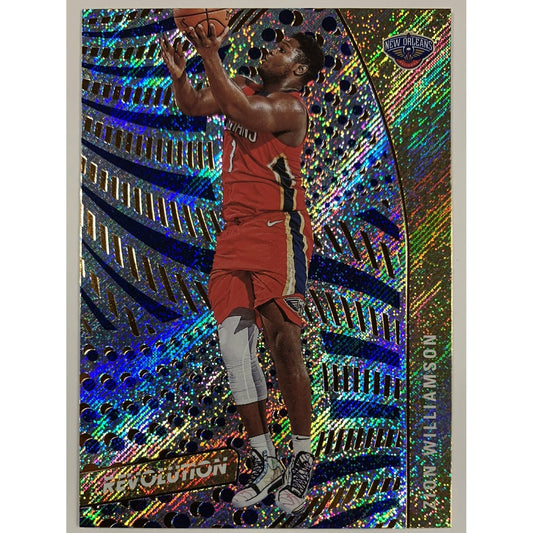 2020-21 Panini Revolution Zion Williamson Base #75-Local Legends Cards & Collectibles