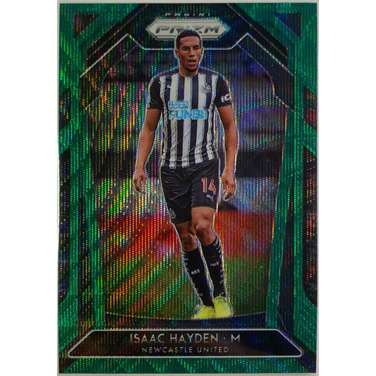 2020-21 Prizm Premier League Isaac Hayden Green Wave Prizm
