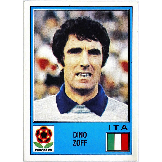 1980 Figurine Panini Dino Zoff Europa 80’