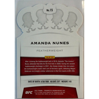 2021 Crown Royale Amanda Nunes