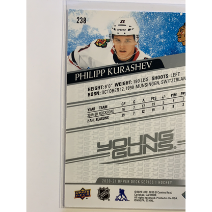  2020-21 Upper Deck Series 1 Philipp Kurashev Young Guns  Local Legends Cards & Collectibles