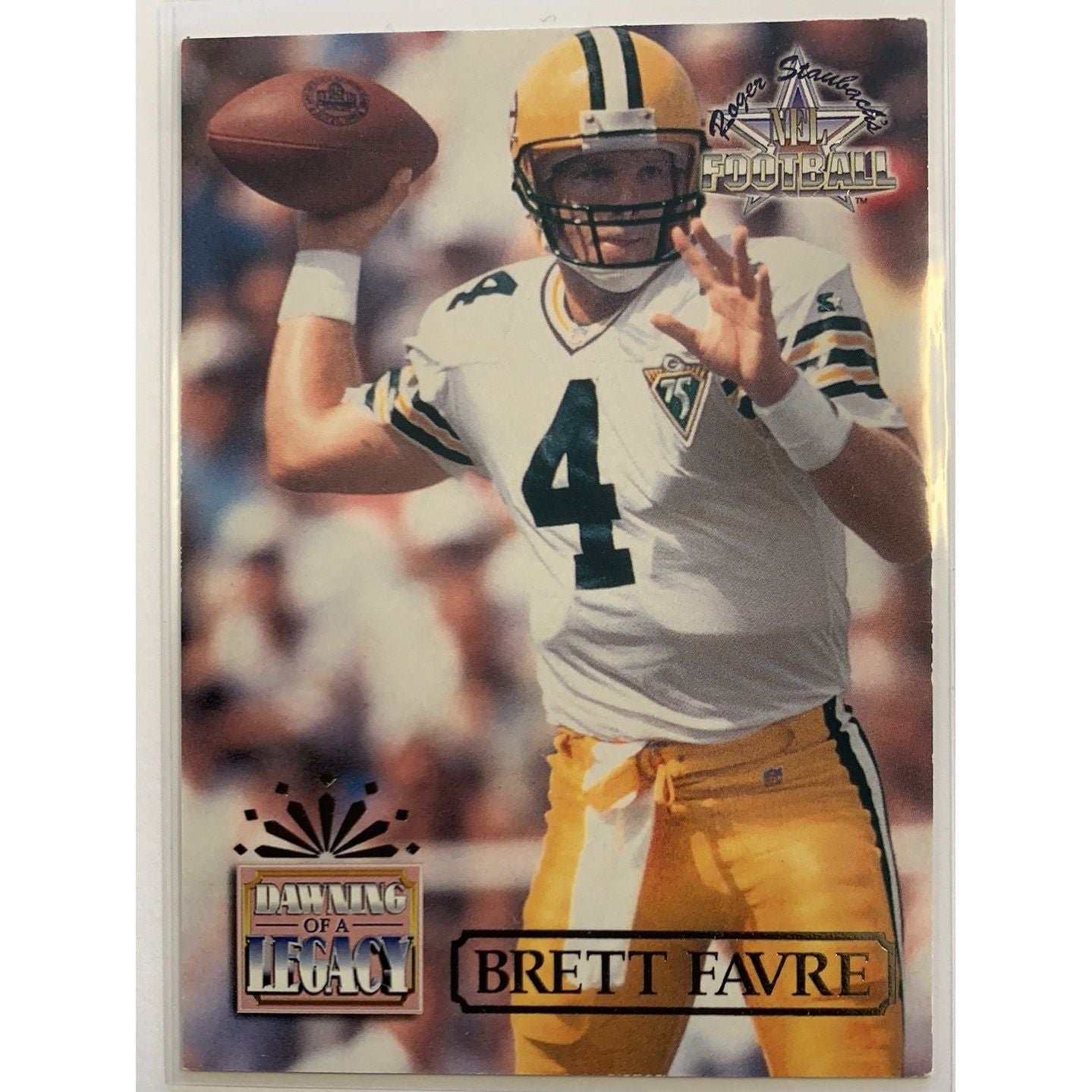  1994 Ted Williams Brett Favre Dawning of a Legacy  Local Legends Cards & Collectibles
