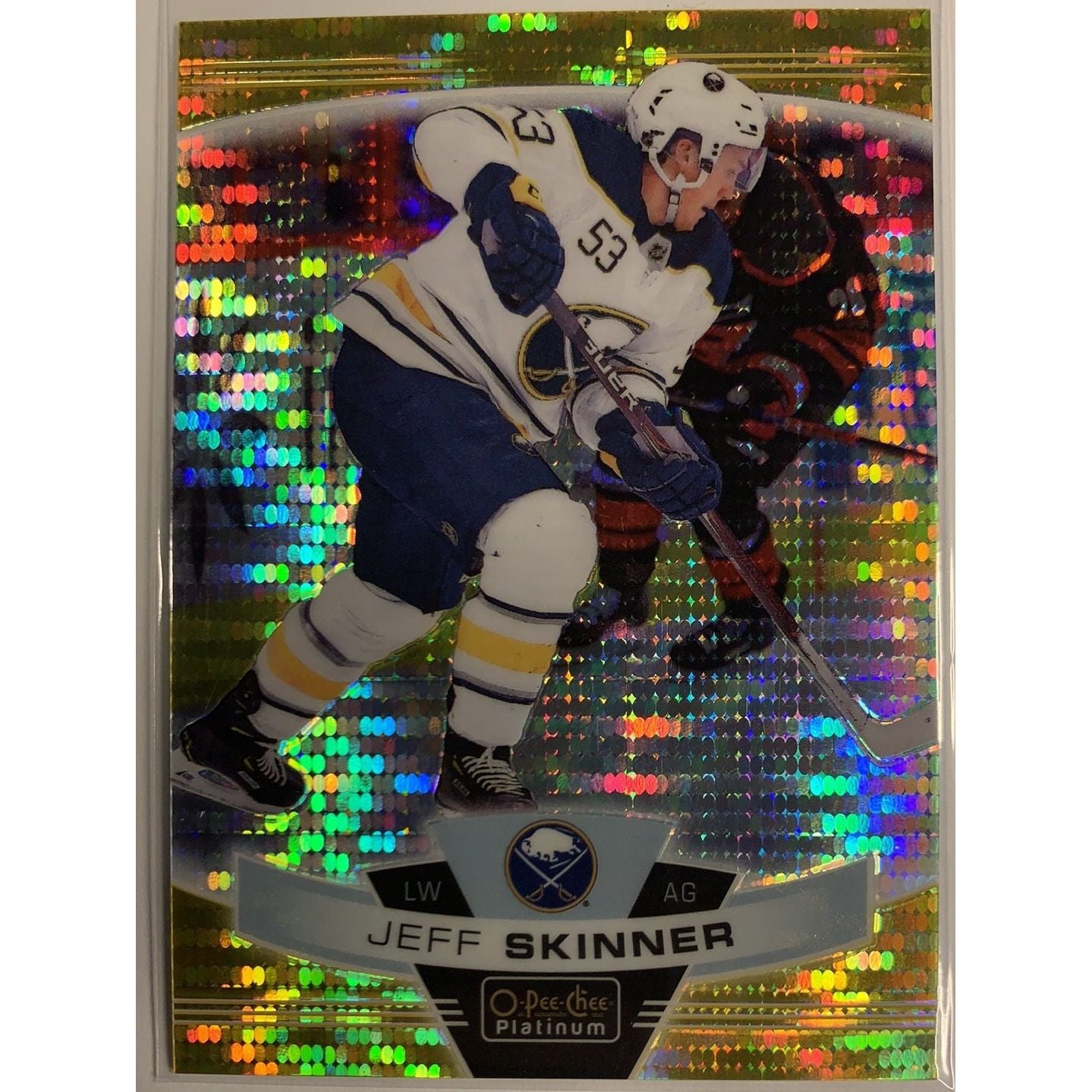  2019-20 O-Pee-Chee Platinum Jeff Skinner Seismic Gold /50  Local Legends Cards & Collectibles