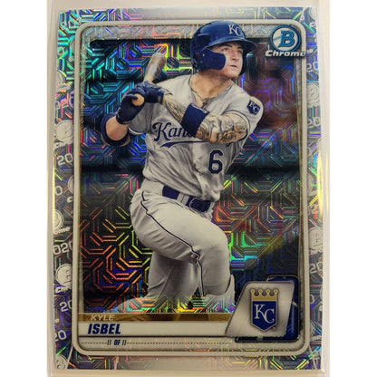  2020 Bowman Chrome Kyle Isbel Mojo Refractor  Local Legends Cards & Collectibles
