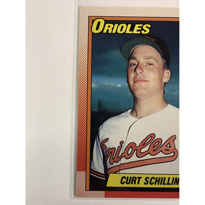  1990 O-Pee-Chee Topps Curt Schilling RC  Local Legends Cards & Collectibles