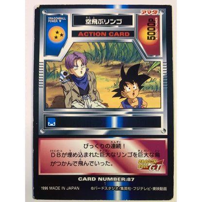  1996 Dragon Ball GT Japanese Character Card Goku & Trunks #87  Local Legends Cards & Collectibles