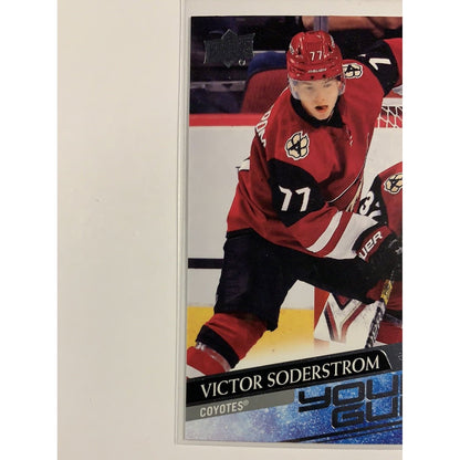  2020-21 Upper Deck Series 1 Victor Soderstrom Young Guns  Local Legends Cards & Collectibles