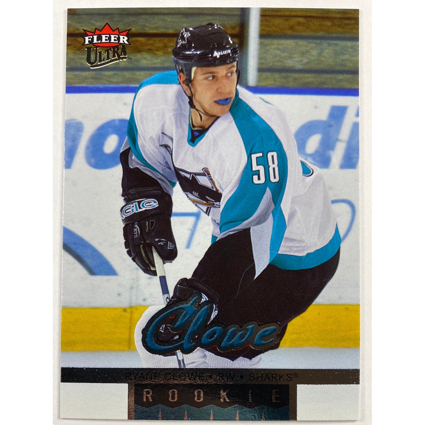 2005-06 Fleer Ultra Ryane Clowe RC